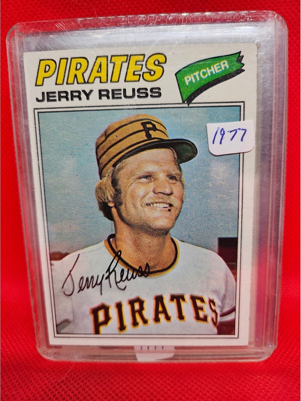 1977 Topps #645 Jerry Reuss - Pittsburgh Pirates